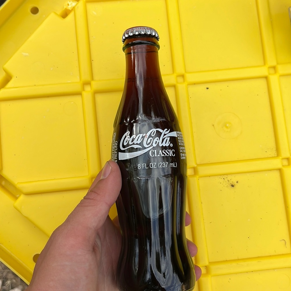 Classic Vintage coke bottle 1992